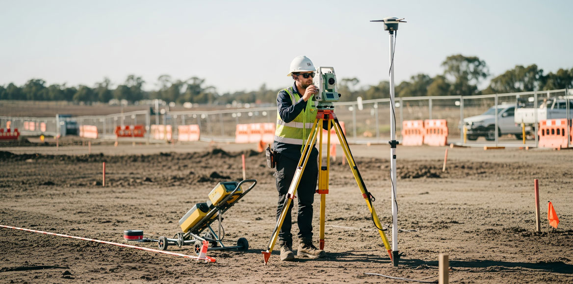 Early-stage site survey in urban development zone